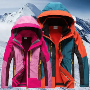 Outdoor Hot Koop 3 in 1 Gratis Verzending waterdicht winddicht mannen vrouwen jas paar ademende sport klimmen camping ski jas Outdoor Hot Koop 3 in 1 Gratis Verzending waterdicht winddicht mannen vrouwen jas paar ademende sport klimmen camping ski jas