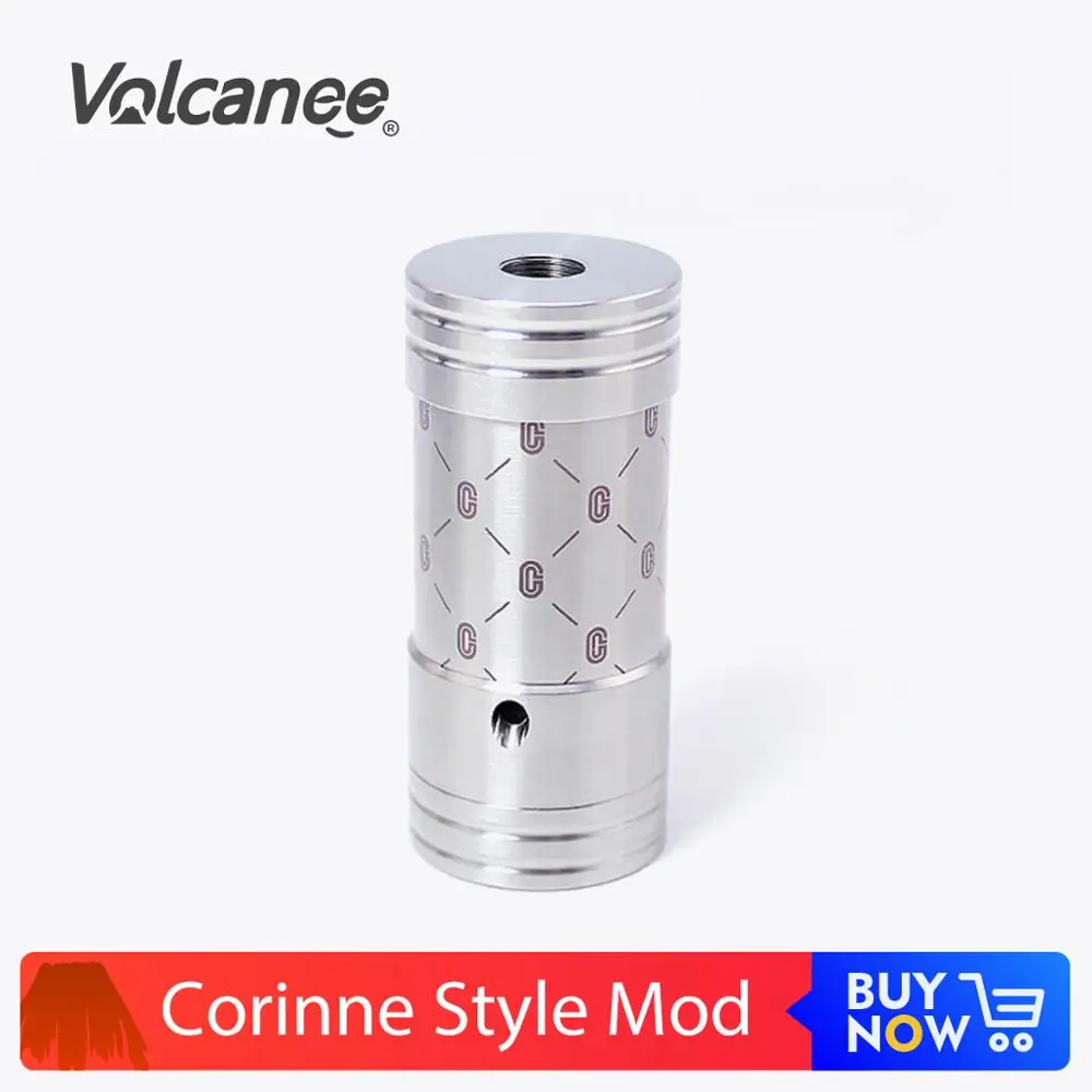 Вулканический SXK Corinne стиль мод мини 18350 механический мод для 22 мм MTL RTA RDTA Kayfun KF Lite Skyline танк электронная сигарета