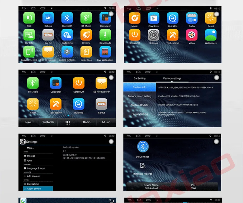 Best Hoxiao Android 6 for Toyota Prado 120 Land Cruiser 2004-2009 GPS HD multimedia player map navigation WIFI 9 inch 2DIN car radio 15