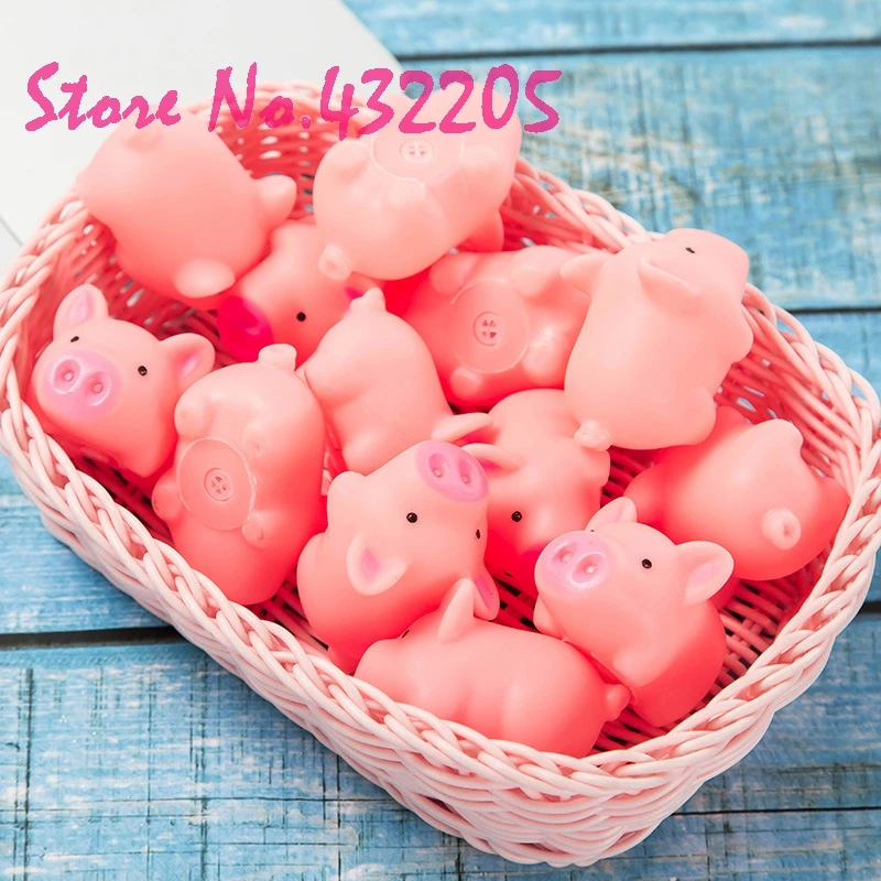 

Squishy Toy Hand Squish Squeeze Pressure Relieve Soft Silicone Spoof Toy Love Pink Pig Panda Party Supplies Favor Gift