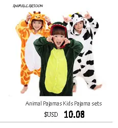 Фланелевые осенние и зимние пижамы с животными из мультфильмов для женщин, пижамы с капюшоном для взрослых
