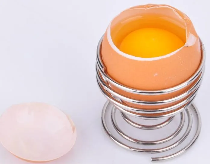 6 шт./компл. из нержавеющей стали в японском стиле яйцо Весна для яиц ложка набор бутылок яичной скорлупы резак 2 шт./лот