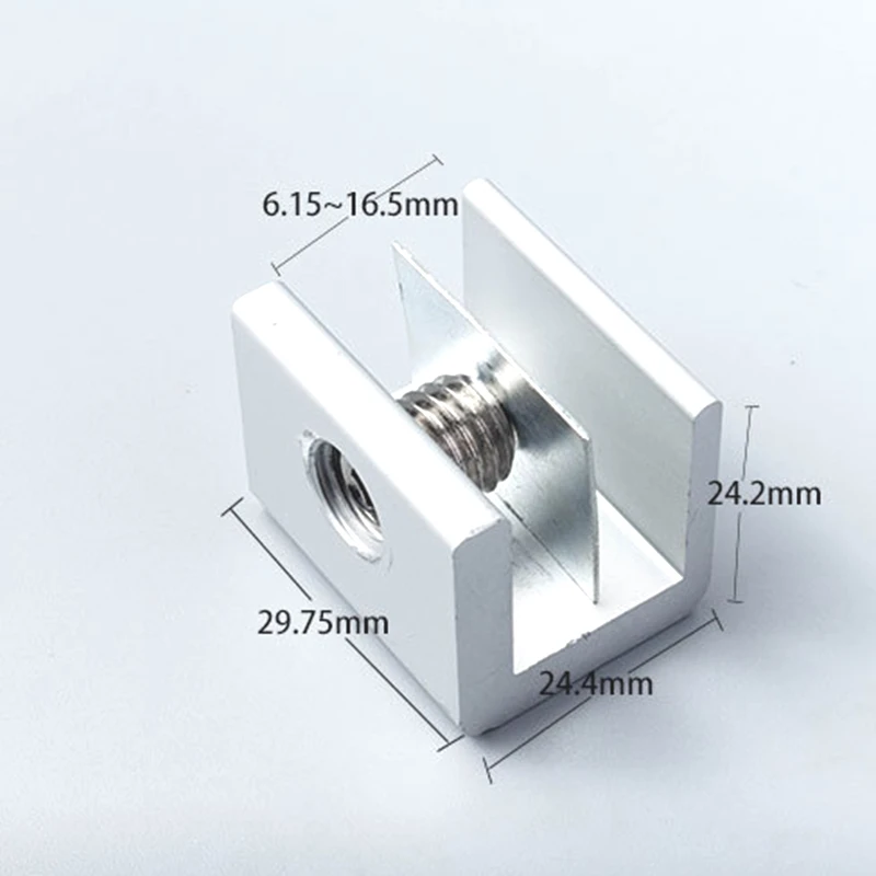 2PCS  Plastic Steel Door And Window Track Locks Sliding Window Limit Lock Anti-theft Door Lock Children Safety Lock 2