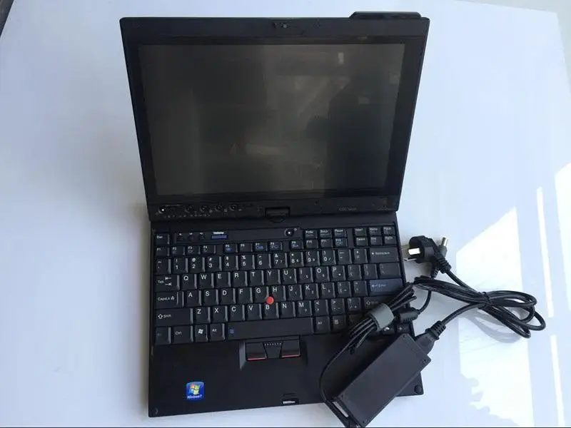 Автомобильный диагностический ноутбук для lenovo thinkpad x200t сенсорный экран б/у компьютер Лучшая цена с батареей без hdd