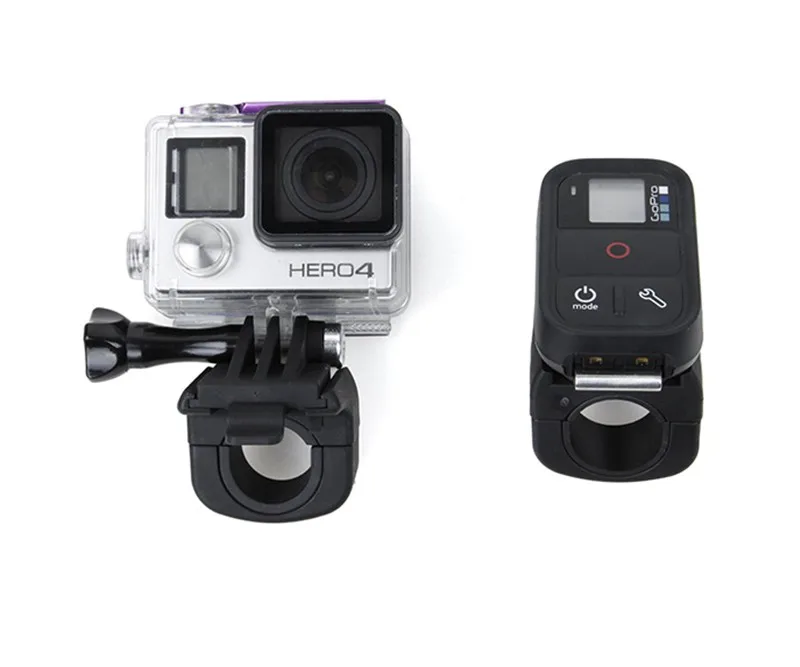 

GoPro Wifi Remote Controller Holder Buckle Handbar Tripod Connecting Clip For GoPro Hero 4 Session Hero 3 3+ /2 Diameter 21-26mm