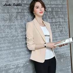 1pcs Women's Plus size Blazers coats 2019 Autumn Fashion cotton blend Splicing Small Suits jackets ladies Skinny Blazers Suits 1pcs Women's Plus size Blazers coats 2019 Autumn Fashion cotton blend Splicing Small Suits jackets ladies Skinny Blazers Suits