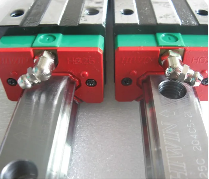 

2pcs 100% original Hiwin linear guide HGR15 -L 900mm +4pcs HGH15CA narrow blocks for cnc