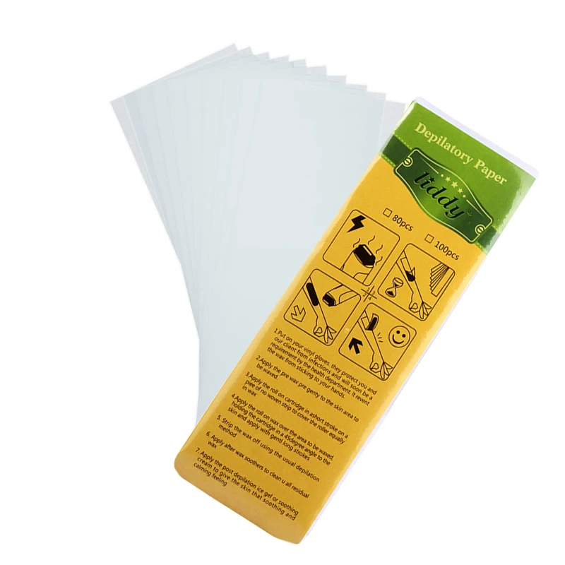 3 In 1 Depilatory Hair Removal Wax Wet Wax Strips For Hair Removal With Epilator Machine Cartridge Heater Waxing Paper Set