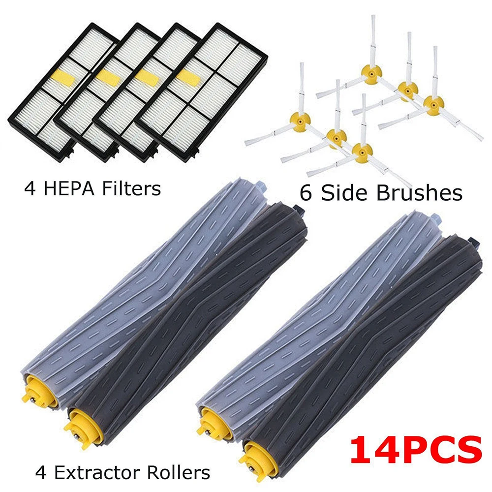 Sweeping Robot Accessory Set Combo for iRobot Roomba 800 870 880 900 980