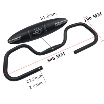

Butterfly Handlebar Handle Bar Cycle Bicycle Trekking Bar High hardness Wear-resistant Aluminum Alloy High quality