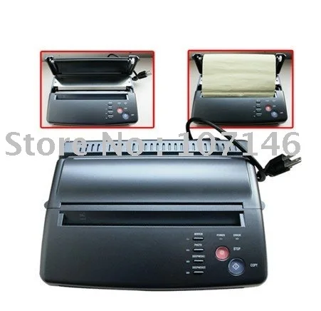 Black Tattoo Themrmal Copier Machine Grade Design