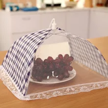 Складные продуктовые сетки покрытие анти мухи комары зонтик стиль кухонные инструменты HTQ99