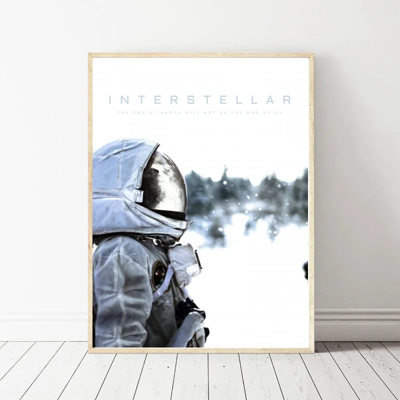 

Interstellar Movie Art Silk Poster Room Wall Decor No Frame