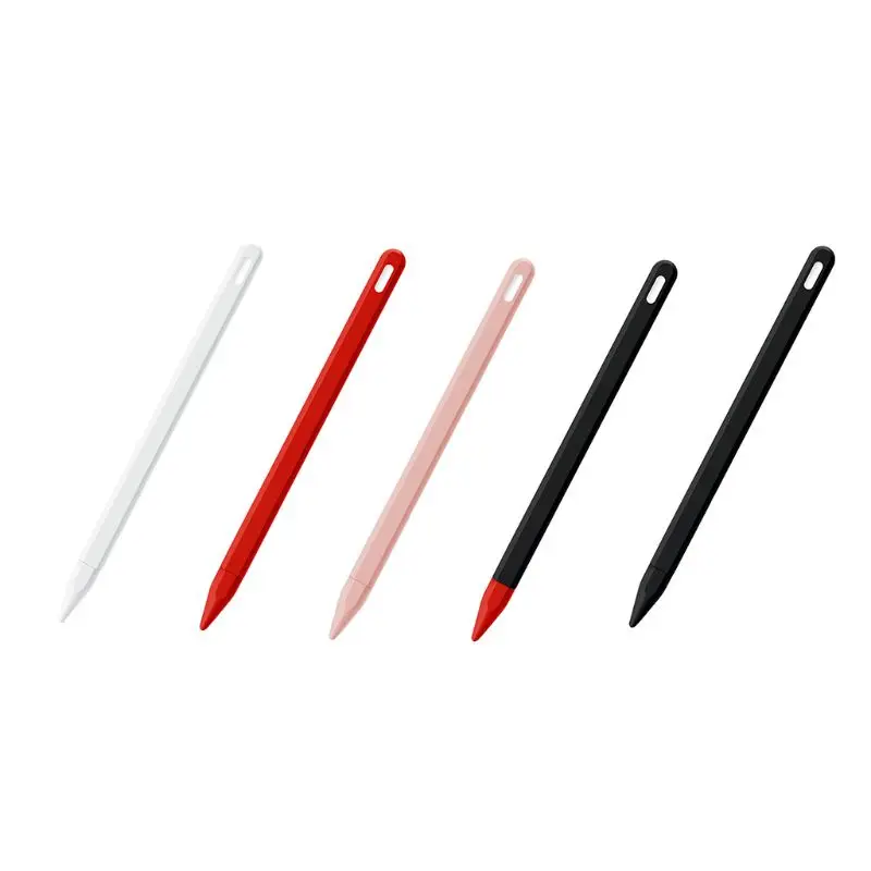 Силиконовый чехол для Apple Pencil 2-го поколения для iPad Pencil 2 колпачок Насадка На глушитель держатель планшет ручка-стилус чехол