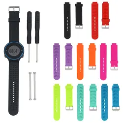 Мягкий силиконовый Smartwatch Группа ремешок заменить Смарт-часы ремешок браслет для Garmin Forerunner 230/235/630/220 /620/735