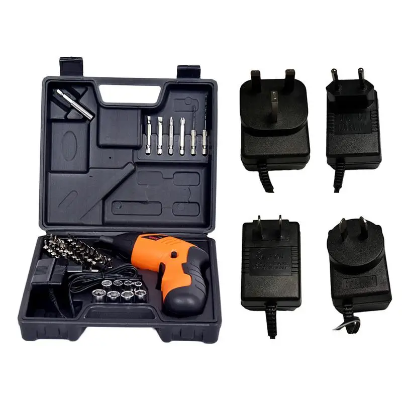 

Compact Portable Electric Screwdriver Foldable Straightening Charging Protection / With Night Operation LED Light Screwdriver