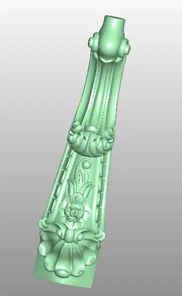 

3D model STL format file for cnc router engraving furniture sofa cabinet chair leg pattern Artcam 747