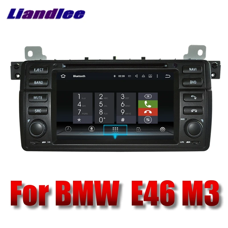 Cheap Liandlee Car Multimedia Player NAVI For BMW 3 Series E46 M3 1997~2006 With DVD BT Car Radio Stereo GPS Navigation Touch Screen 3