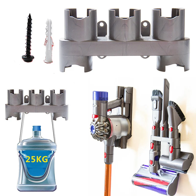 Сменные щетки+ держатель для хранения для Dyson V7 V8 V10 настенный аксессуар инструмент