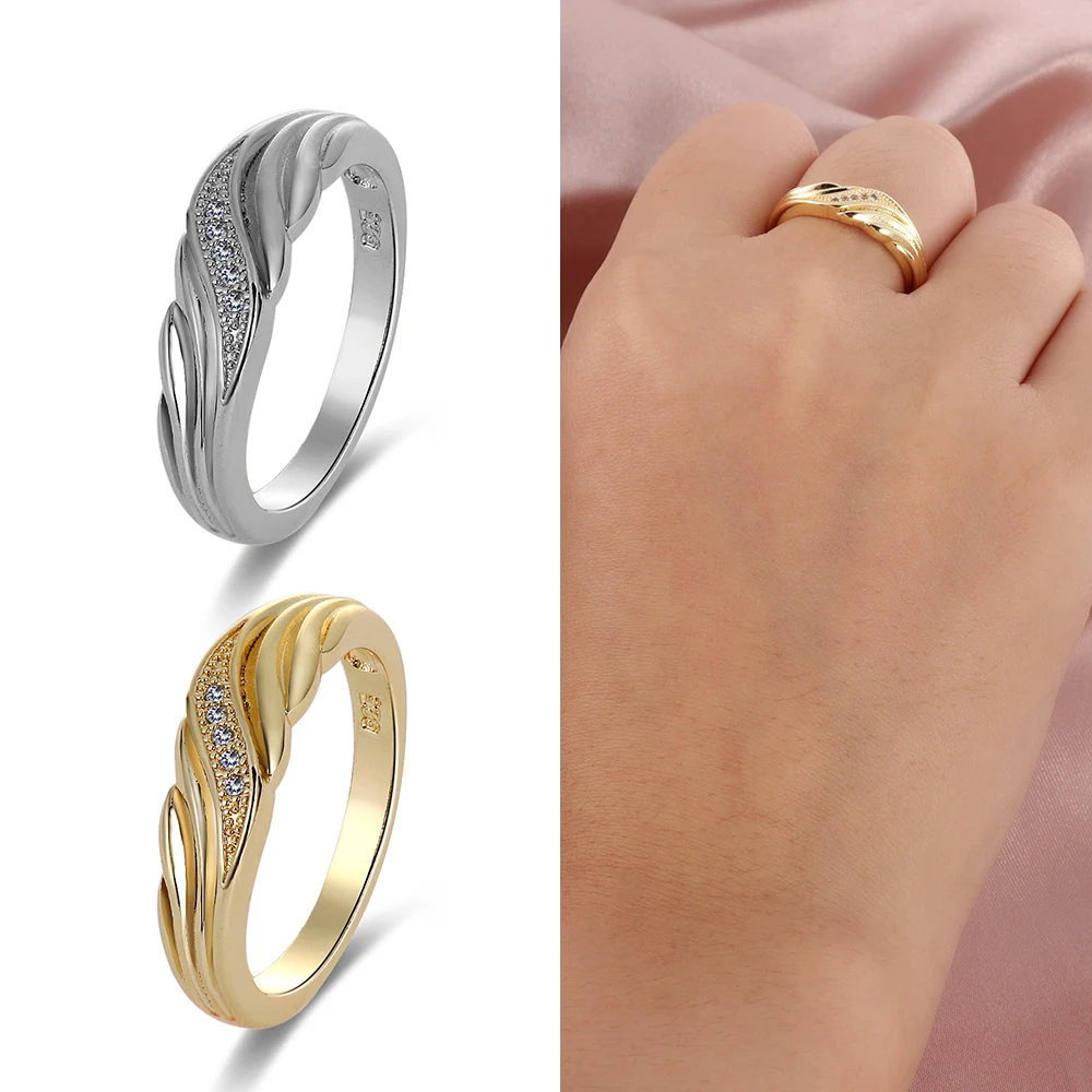 1pc Stunning Unisex Men's Fashion Male Engagement Wedding Bands Rings