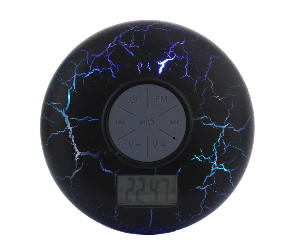 Shower Bluetooth Speaker,waterproof,lcd Screen With Fm Radio,nfc
