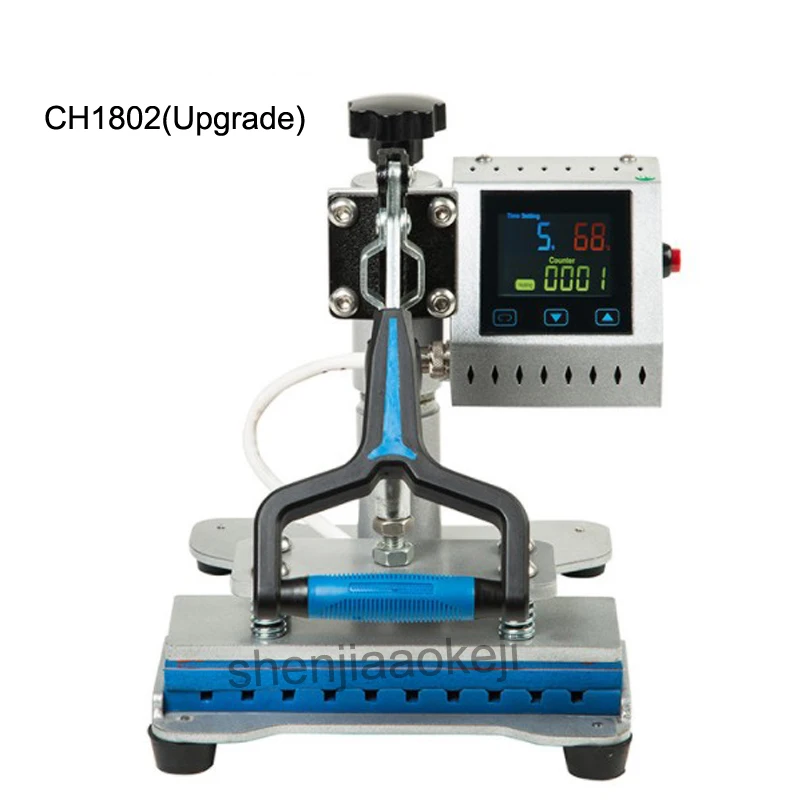 Ручка термопресс машина маленькая машина горячего тиснения мини шариковая ручка пользовательский шаблон машина CH1802 ручная ручка печатная машина