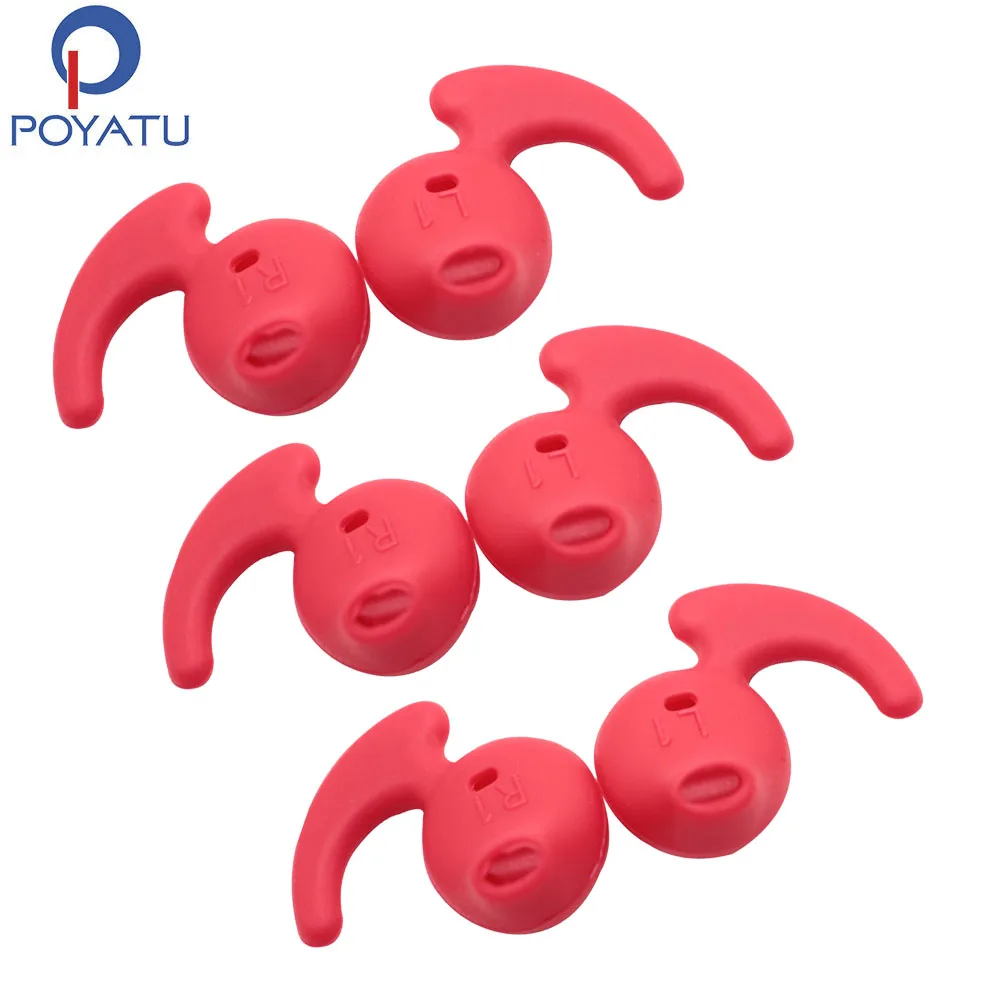 POYATU Earbuds Gel Earbud Tips For Samsung Galaxy S6 S6Edge G9200 G9250 G9208 Note5 Samsung Level U Eartips Earbuds Earhook  (1)
