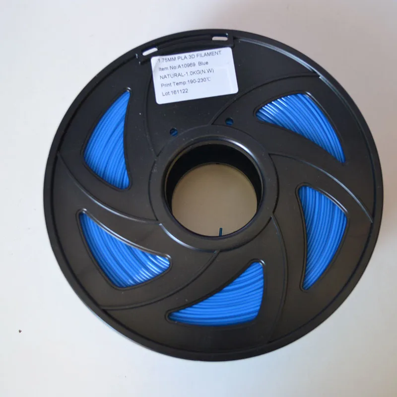 Нить PLA 1 кг мм 75mm голубая для печатания принтера 3d|pla filament|pla filament 1.75mm 1kgpla 1kg |