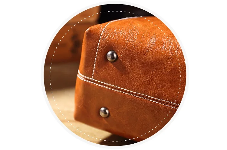 Bolsa de couro genuíno das senhoras bolsa
