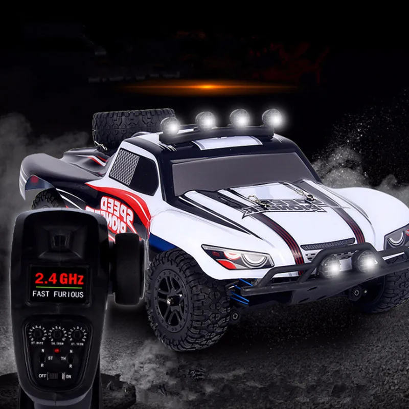 

Rc car 2.4 WD 1:18 SUV High Speed Remote Control Car on the Control for Boys Four-wheel Drive off-road Climbing Car Brinquedos