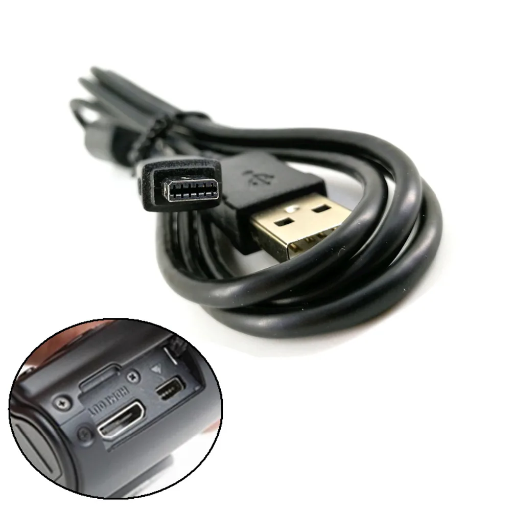 USB Cable For Casio 12 Pin Exilim EX FH20 EX Z75 EX S10 EX Z450 EX Z80...