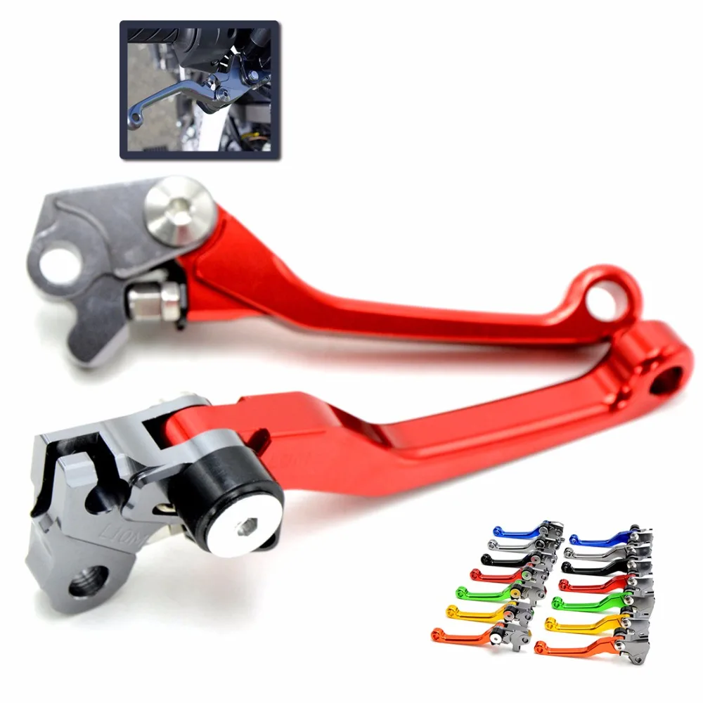 

7 colors Motorcycle CNC Pivot Brake Clutch Levers For yamaha WR250X Super Tenere for Kawasaki KL250 Super Sherpa for honda CRF