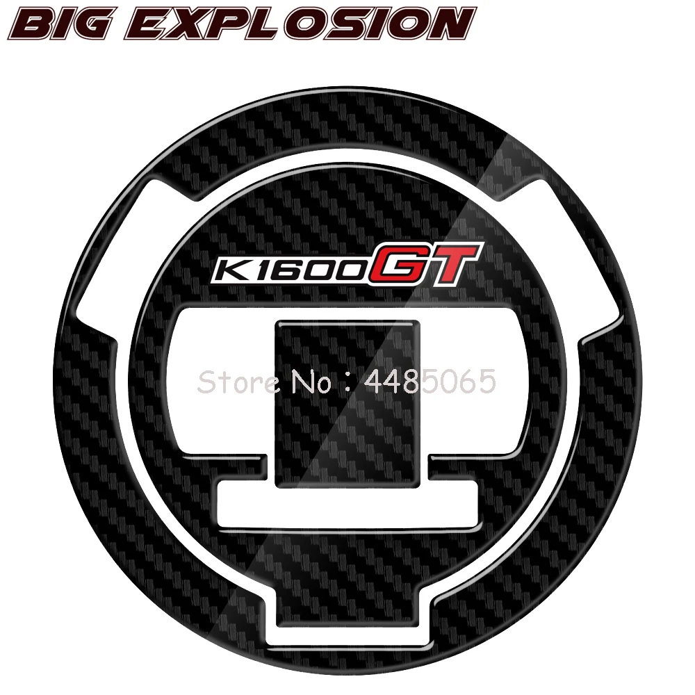 

For BMW K1600GT K1600 GT motorcycle decals 3D Carbon Fiber Motorcycle Oil Fuel Gas Cap Cover Decal K1600GT decals