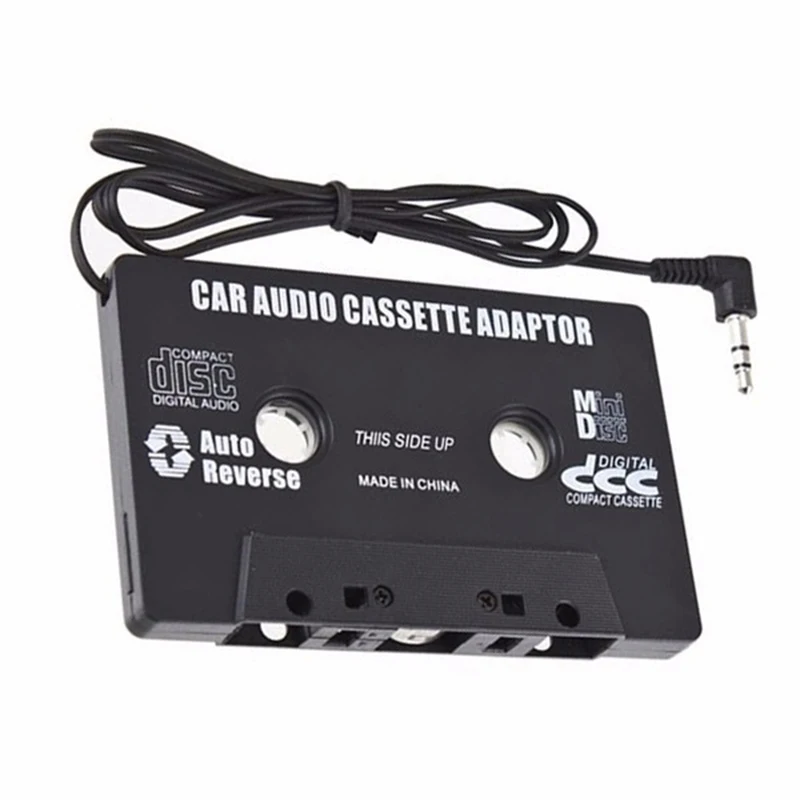Автомобильный MP3 плеер Casette в Aux Walkman mp3 адаптер для iPod iPhone Android AUX кабель CD разъем 3 5