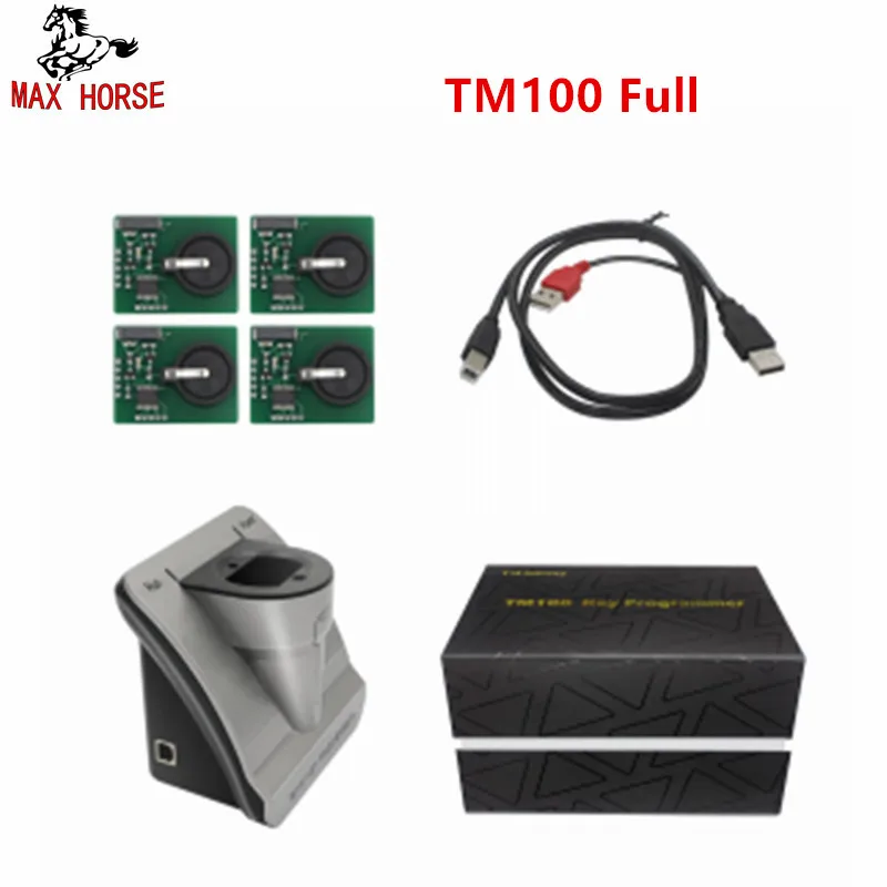 

Hot Sale 100% Original TM100 Full version Automobile Key Programmer Includes 62 Modules