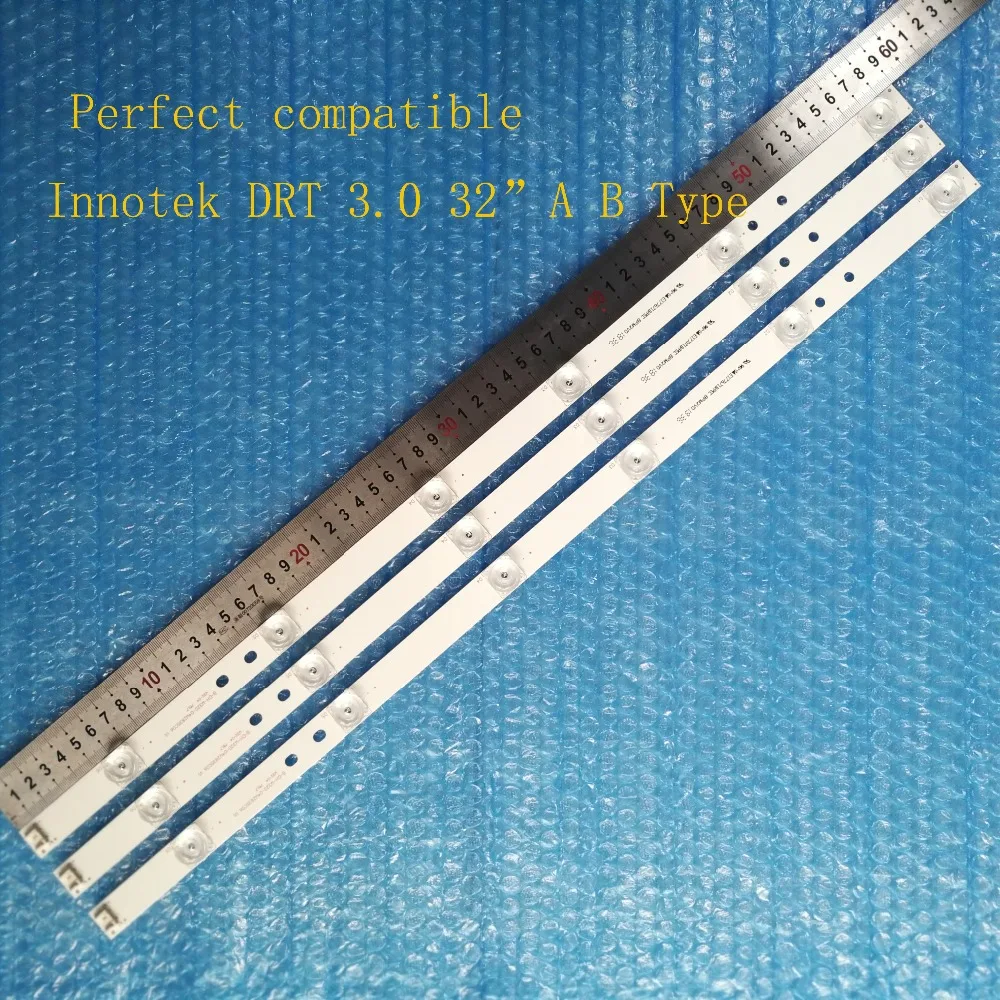 

3pcs/set 59cm 6 Lamps Perfect Replacement For LG Innotek DRT 3.0 32" A B Type 32MB25VQ 6916l-1974A 1975A 1981A 32LF5800