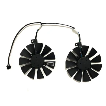 

85MM VGA GPU Cooler ROG RX470 DUAL RX480 Graphics Card Fan For ASUS ROG Stri-x RX470 O4G GAMING Video Cards Cooling