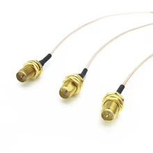 3 шт. Mini PCI/pci-e U. FL IPX rp-sma Телевизионные антенны Wi-Fi карты маршрутизатор косичку кабеля 20 см/7.8"