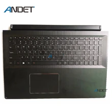 Для lenovo Flex 2 Pro 15 80FL 80K8 Edge 15 80H1 80K9 1580 подставка для клавиатуры США верхний чехол тачпад 5CB0G91191