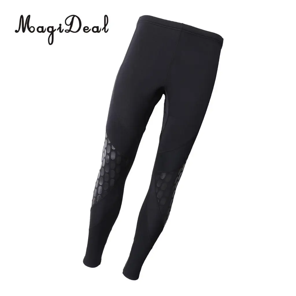 Mens Wetsuit Pant 1.5mm Neoprene Warm Super Stretch Trousers for Water Sport Snorkeling Fishing Diving Surfing Canoeing Swimming