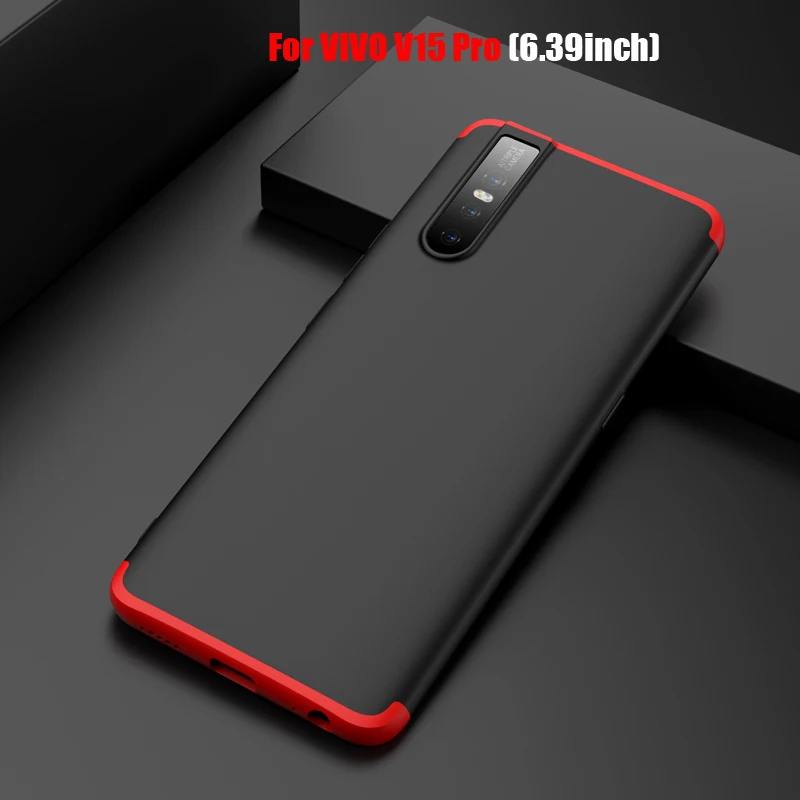 Original For VIVO V15 Pro Case Cover Luxury Full Protective Ring Magnetism Holder PC Shockproof Shell sFor VIVO V15 Coque Fundas