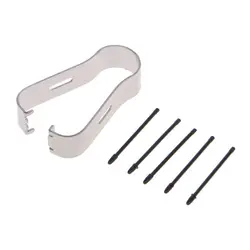 Enhanced Stylus Pen Tips Replacement Kit (Black)