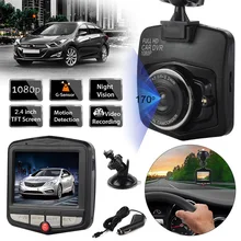 Caméra de voiture Portable Mini DVRs enregistrement vidéo caméscope enregistreur de stationnement enregistrement en boucle capteur G DVR(China)
