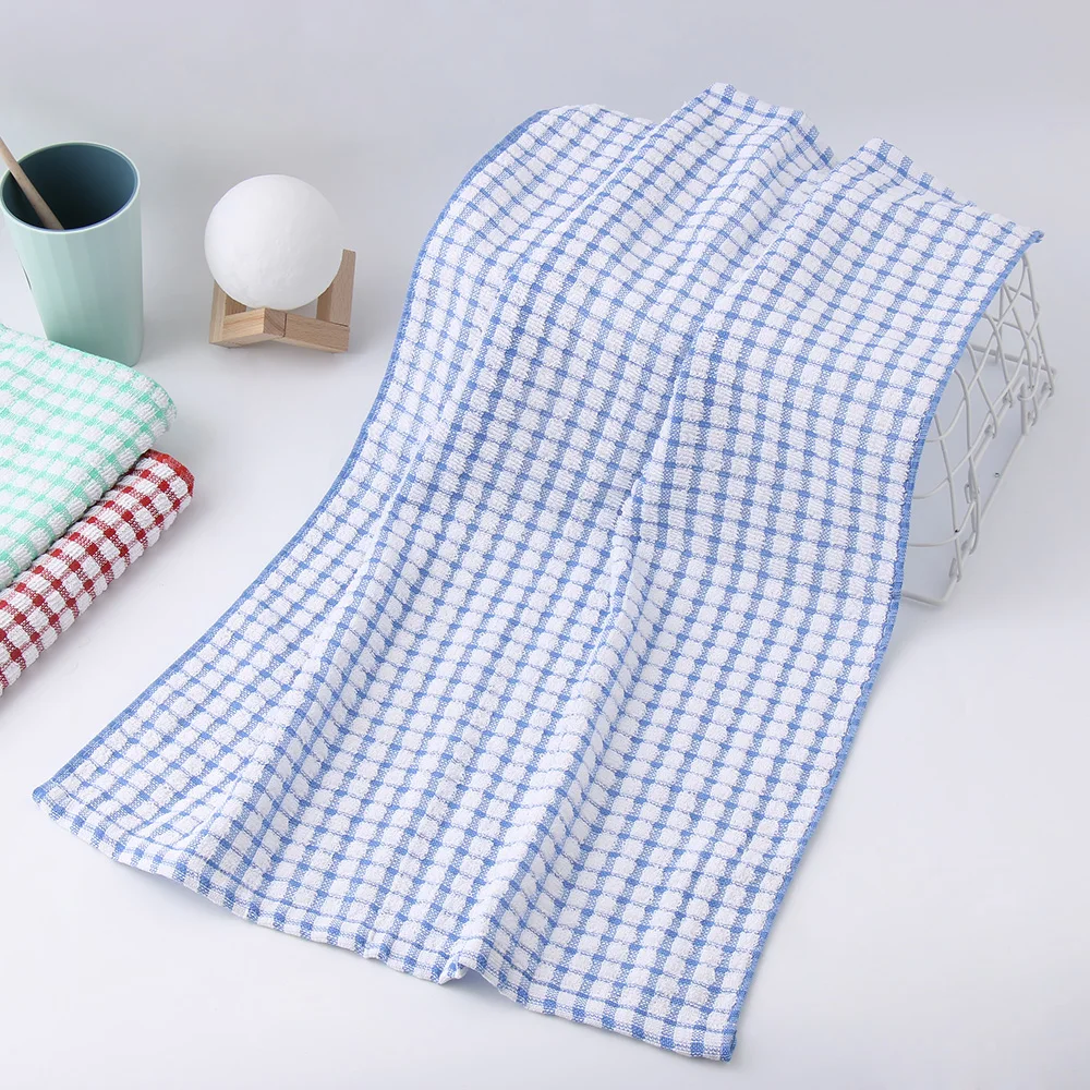 1 шт. 34*64 см Впитывающее сушильное полотенце, моющее чистящее полотенце, кухонное чайное полотенце, полотенце для посуды, Хлопковое полотенце для рук, кухонные принадлежности