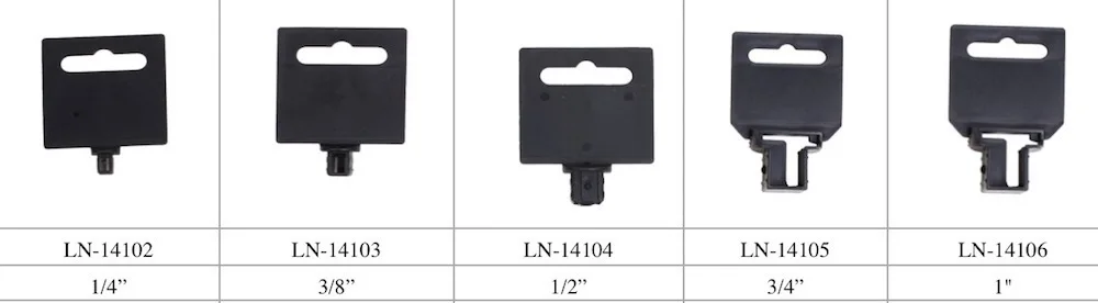 sockets hanger card