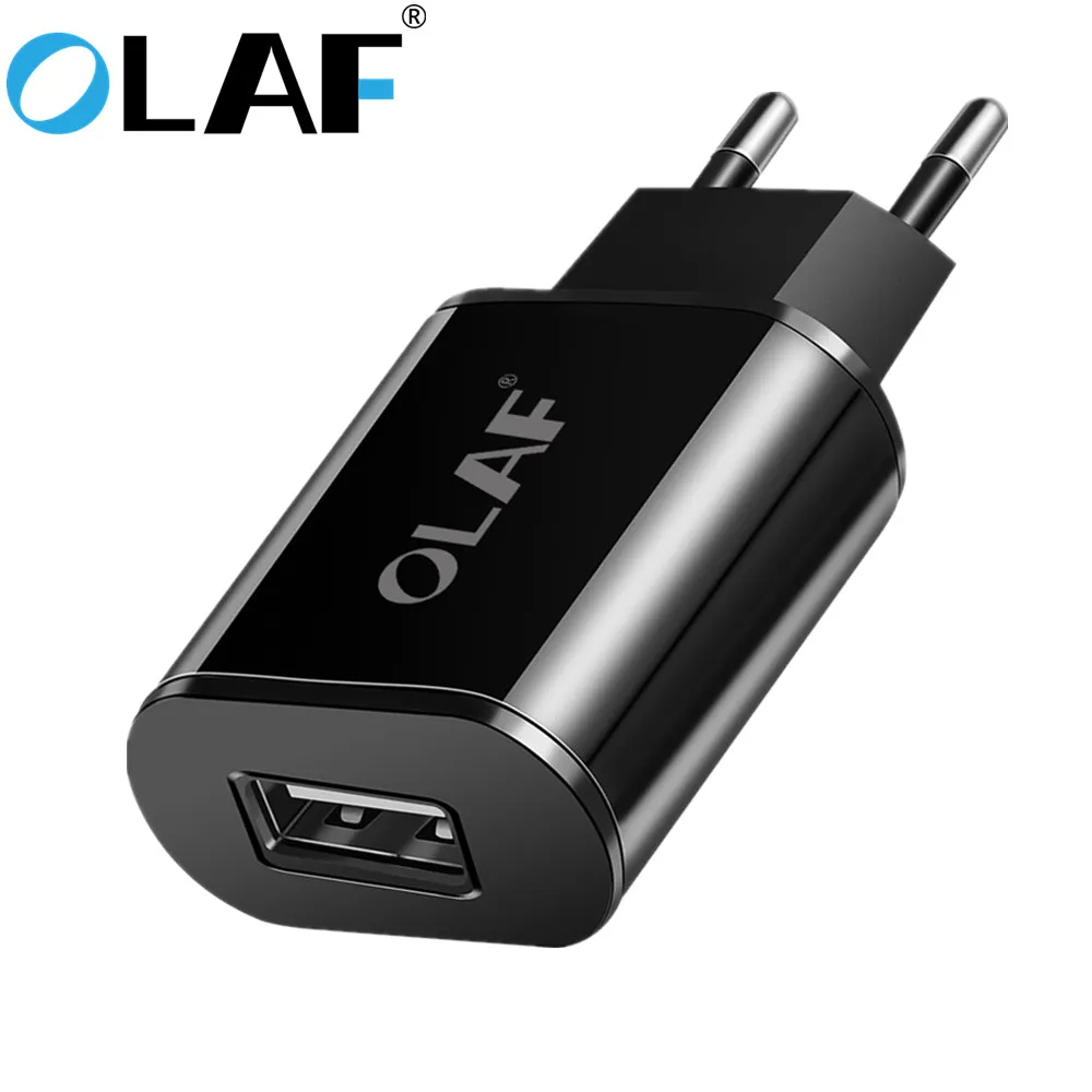 

Olaf 5V 2A EU Plug USB Fast Charger For Samsung Xiaomi Universal Mobile Phone Wall Travel Power Adapter For iPhone 6 7 8 Plus
