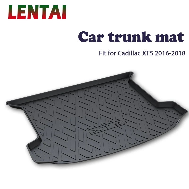 LENTAI 1PC rear trunk Cargo mat For Cadillac XT5 2016 2017 2018 Car