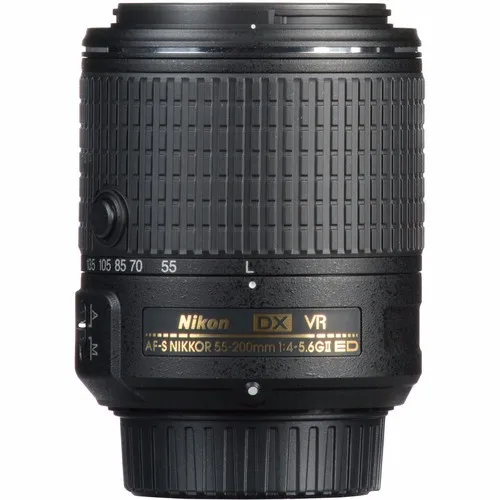 Nikon 55-200 объектив AF-S DX 55-200 мм f/4-5,6 г ED VR II линзы для Nikon D3200 D3300 D3400 D5200 D5300 D5500 D5600 D7100 D7200