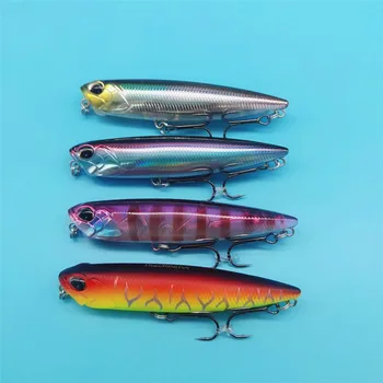 

TSURINOYA DW59 Far distance throwing Floating water Pencil 85mm/10.4g Fishinglure Pencli Articial bait Bass bait Snakehead lure