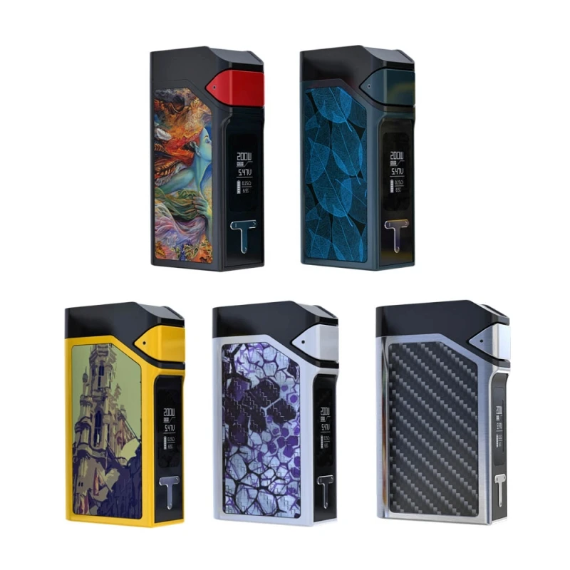 

Authentic SOLO V2 PRO TC Box IJOY SOLO V2 PRO 200W Box Mod E-cigarette Vaping with OLED Display Compatible with 18650 BatteryB01